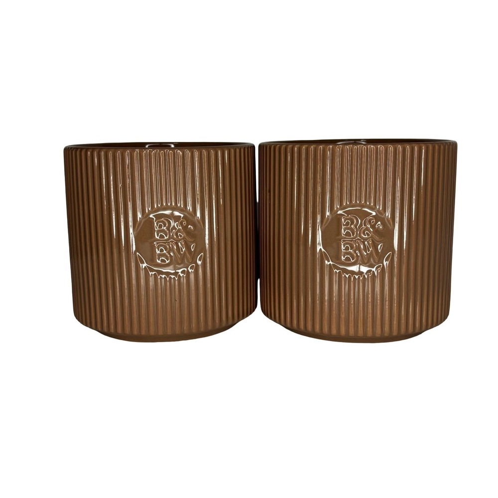 Bath & Body Frosted Cranberry CERAMIC 3-Wick Candles 14.5oz Tonka Bean Apple - Picture 5 of 7